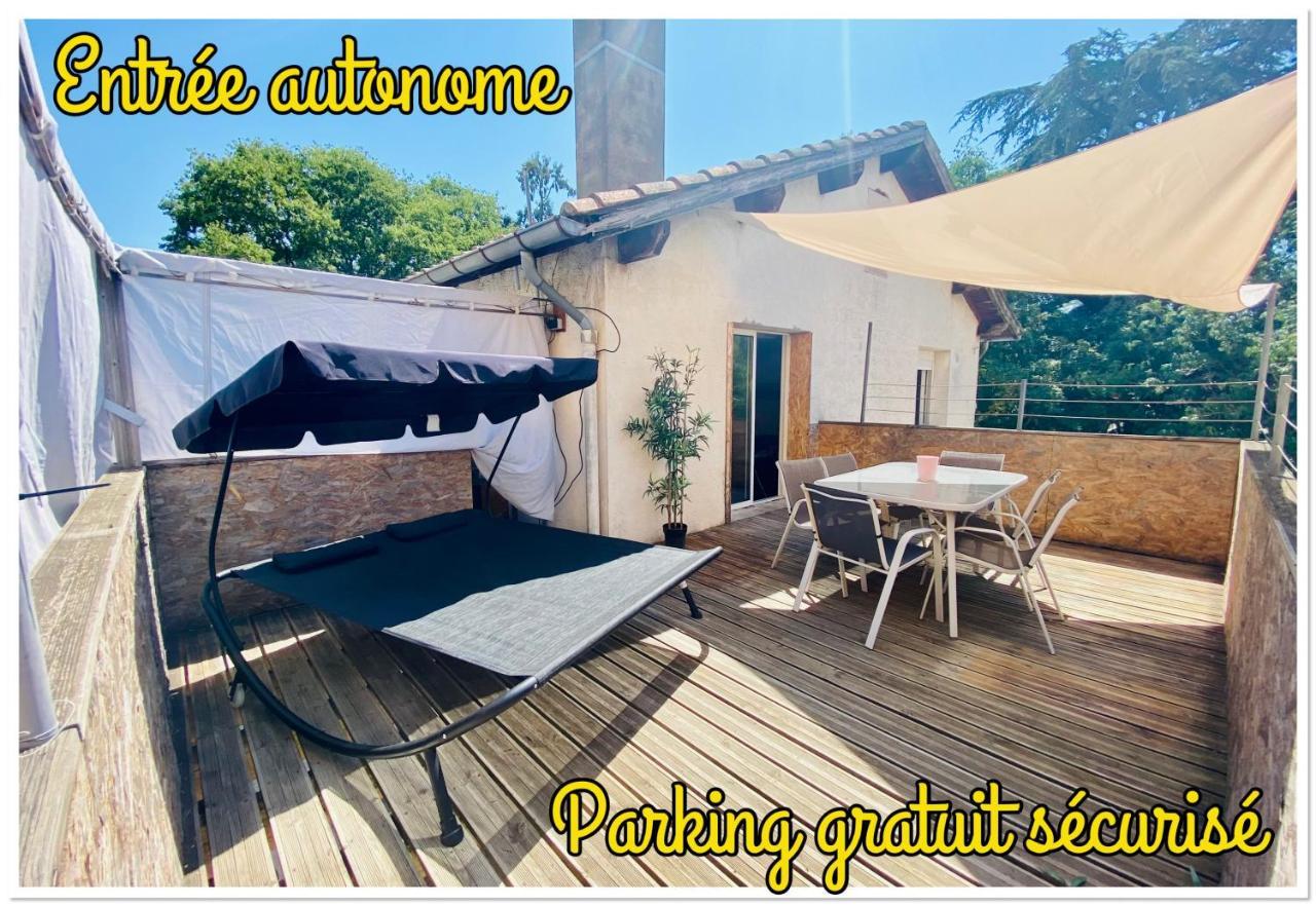 T3 En Duplex Pour 6 Pers Bien Place Terrasse Et Parking Inclus Apartment Toulouse Bagian luar foto